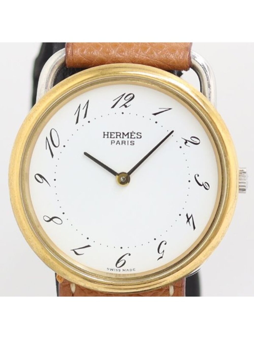 Hermes White Dial Watch